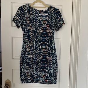 Stylish Multicolor Patterned Dress